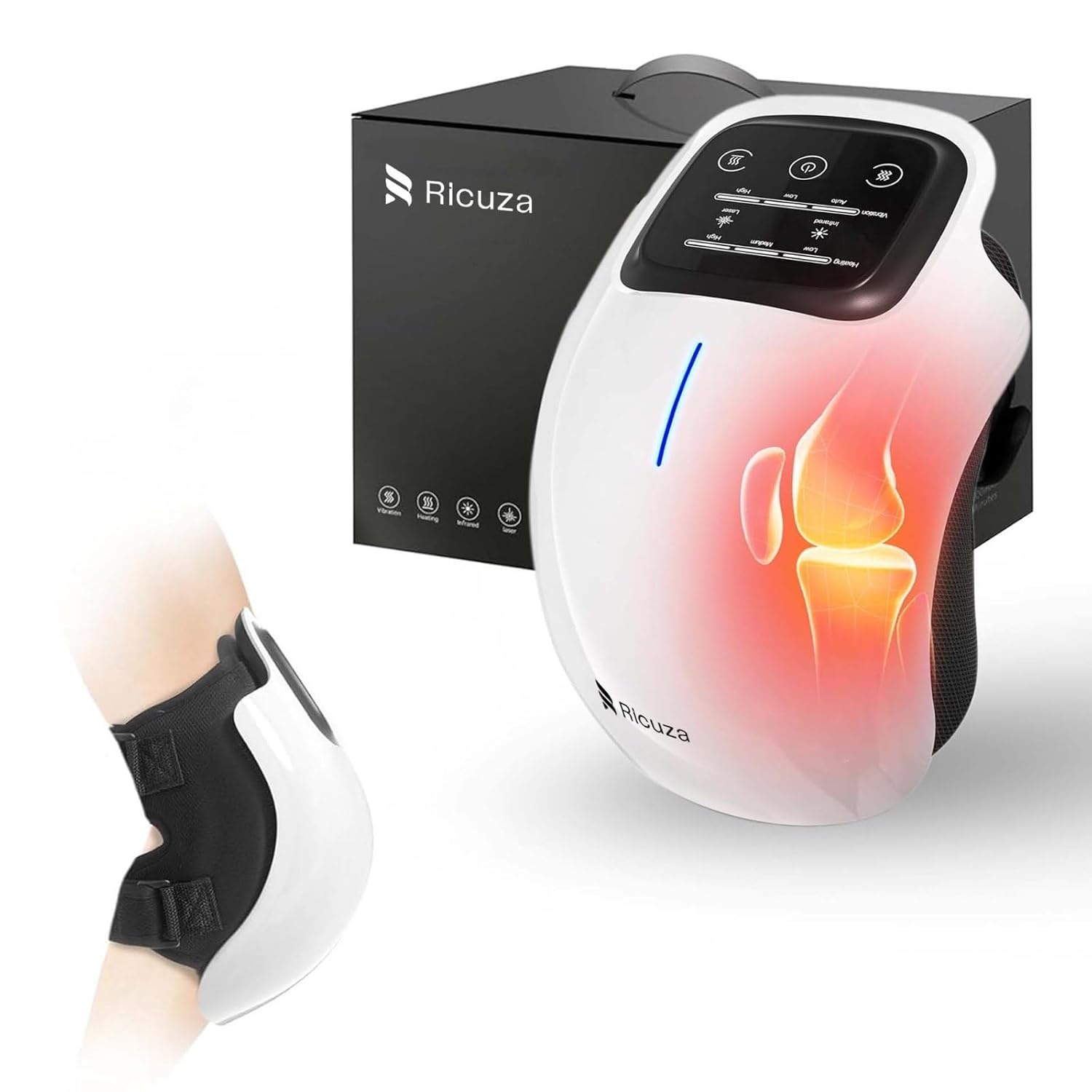 Knee massager device for joint pain relief